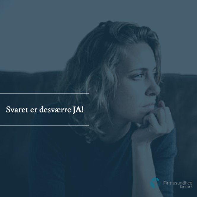 Er der sammenhæng mellem arbejdsrelateret stress og tidligere kroniske sygdomme?